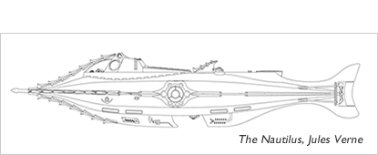 Jules Verne, Nautilus